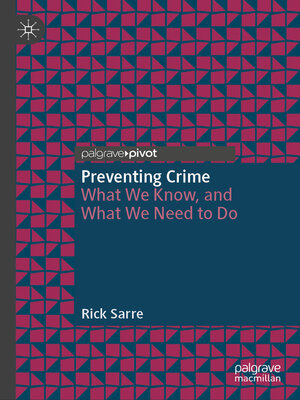 cover image of Preventing Crime